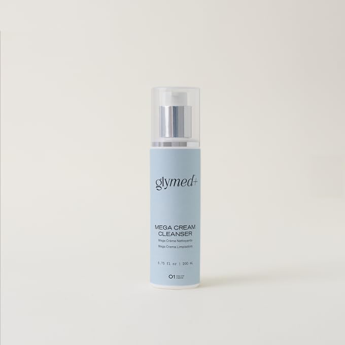Toton Sary Glymed Plus Mega Cream Cleanser jar front, removes makeup and oil for a refreshed complexion.