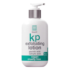 TOUCH Glycolic Lotion bottle ready for KP-prone skin exfoliation