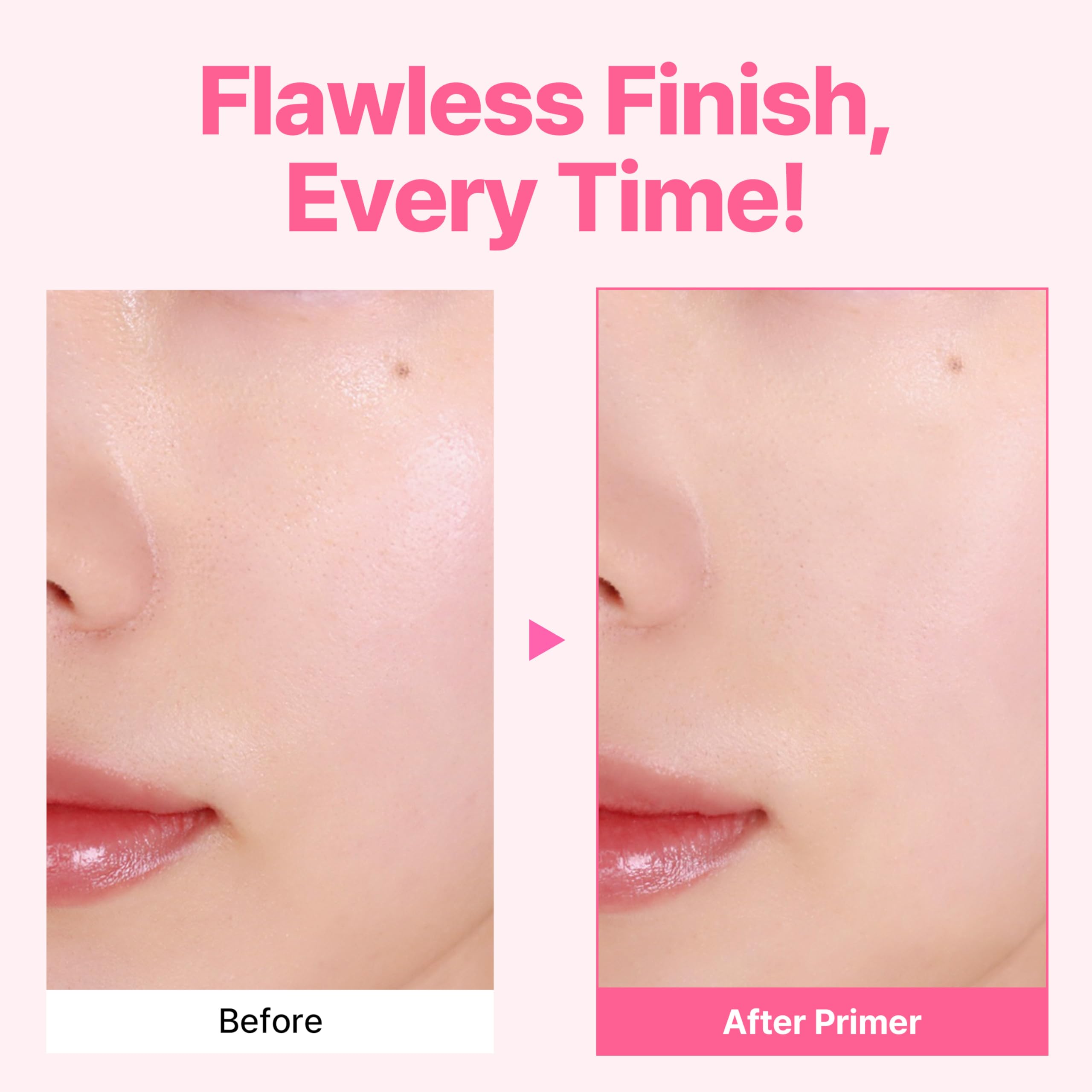 Touch in Sol Icy Sherbet Primer minimiza poros con acabado suave.