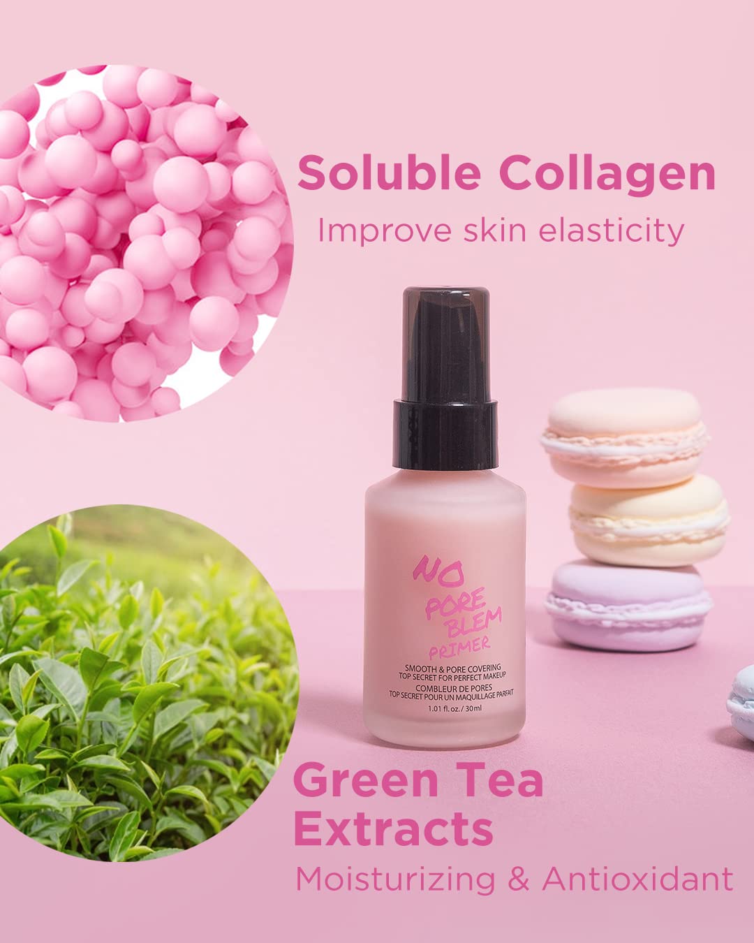Touch in Sol No Pore Blem Primer on makeup station ready for daily use.