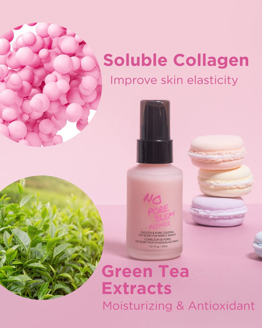 Touch in Sol No Pore Blem Primer on makeup station ready for daily use.