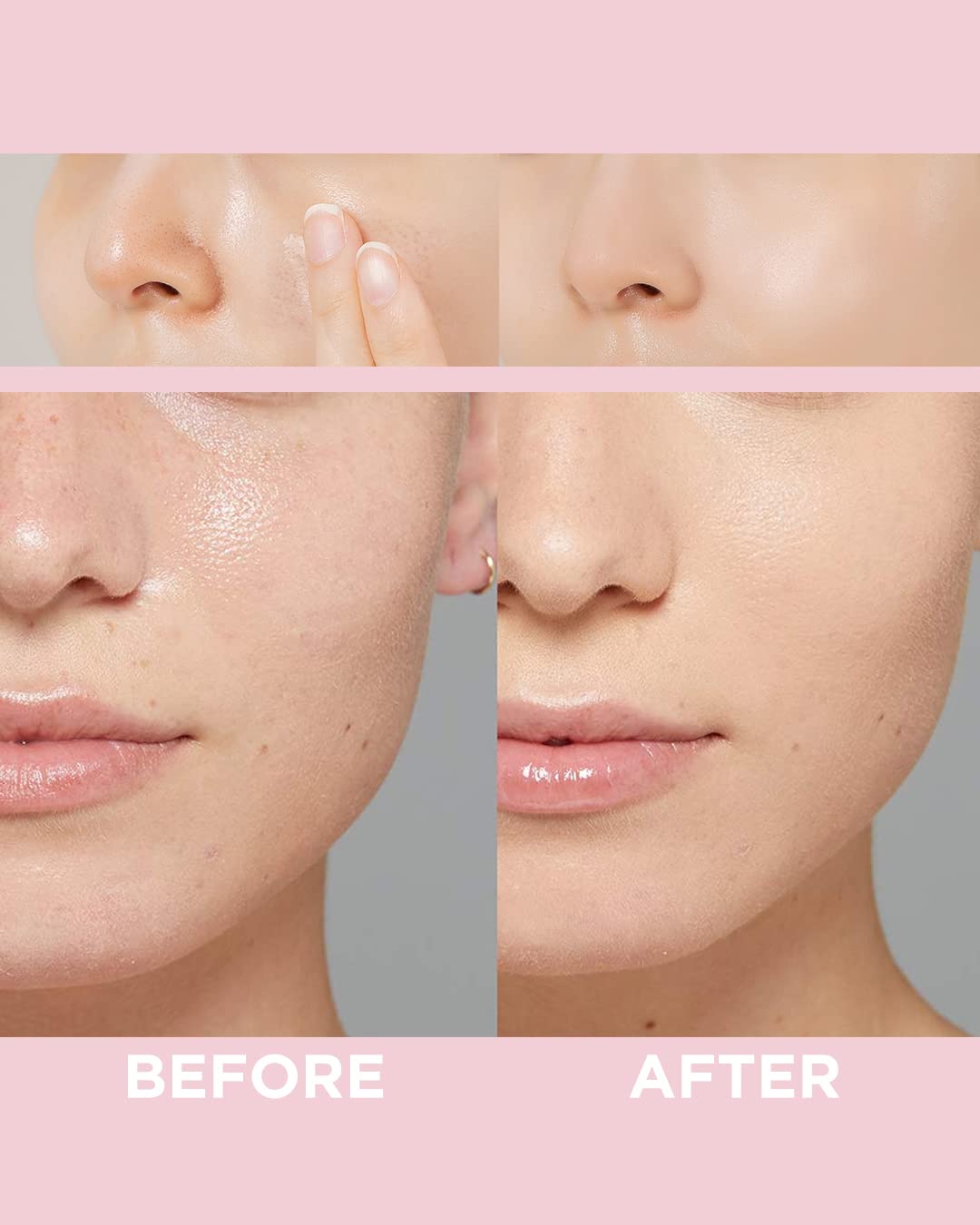 Touch in Sol No Pore Blem Primer bottle with paraben-free formula label.