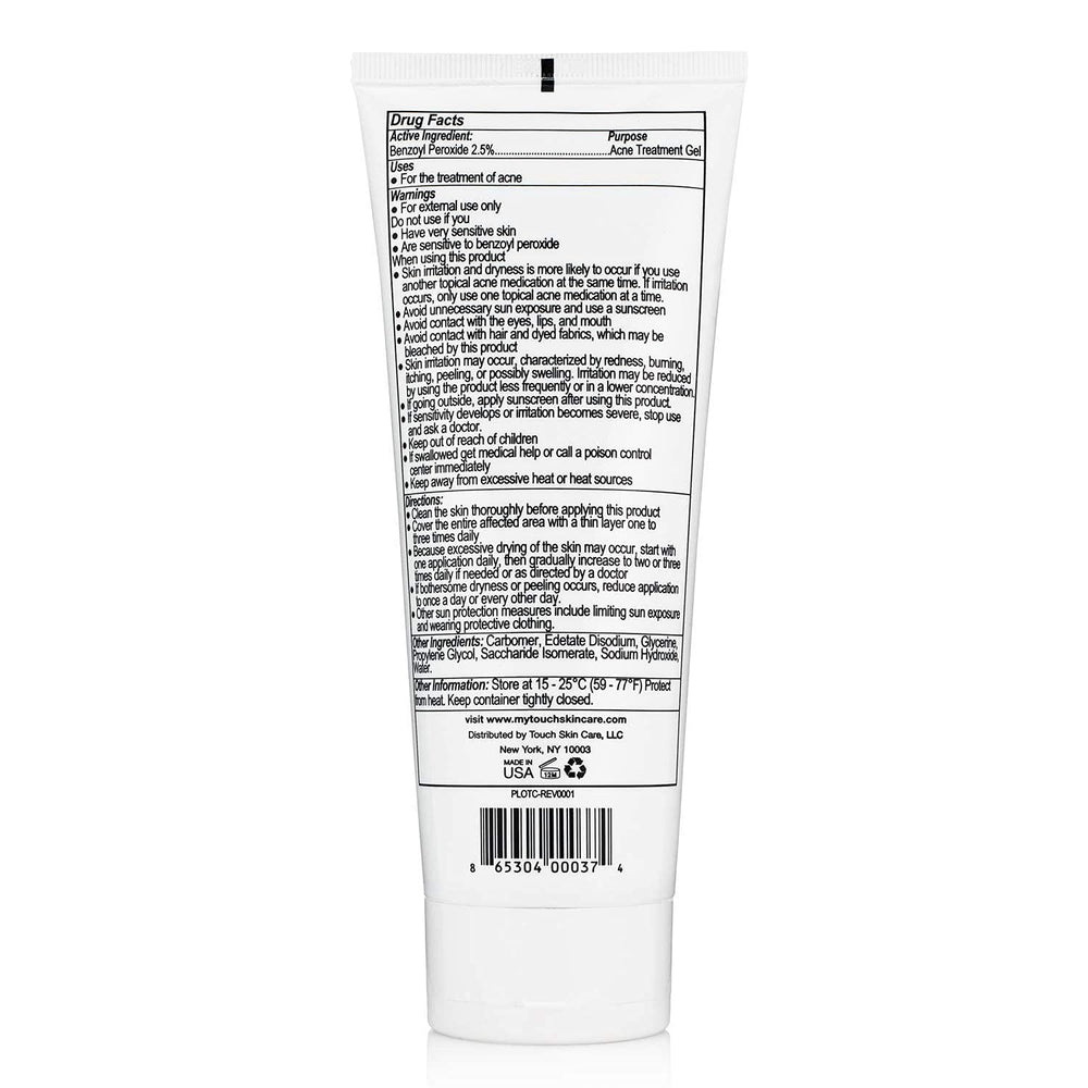TOUCH envase de 236 ml para uso prolongado.
