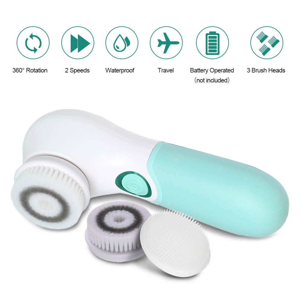TOUCHBeauty deep-clean head targets oilier zones for enhanced cleansing