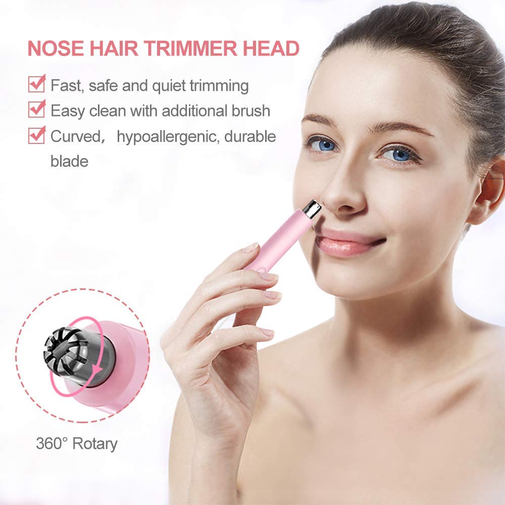 TouchBeauty Hair Trimmer Ear trim for safe, targeted precision.