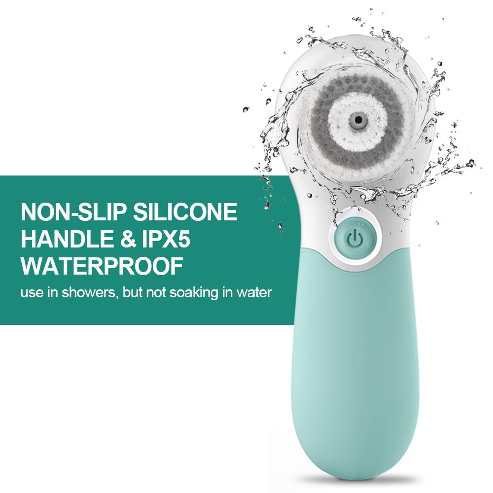 TOUCHBeauty silicone head is skin-friendly and easy to sanitize