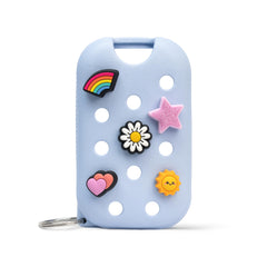 Touchland Crocs Mist Case Cloudwave Blue for quick sanitizer access