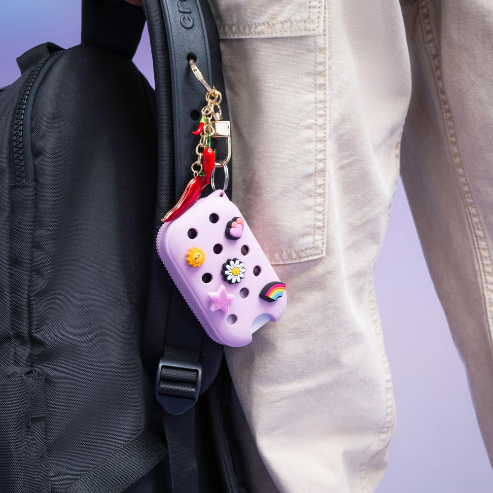 Touchland Crocs Mist Case Sugarpop Pink highlights color and style on the go