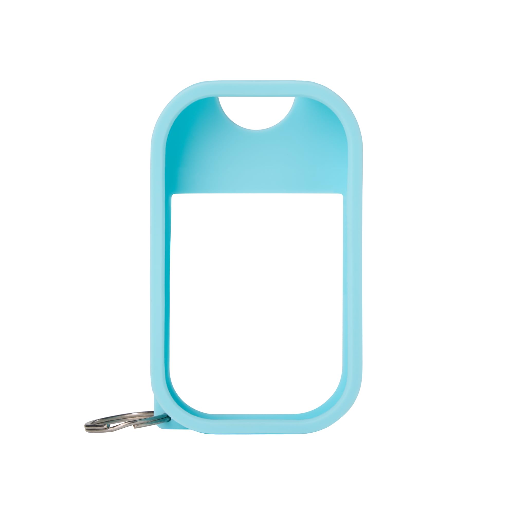 Touchland Frosty Blue hand mist case; keeps sanitizer accessible and stylish.