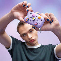 Touchland Mist Case with five Jibbitz charms for customization