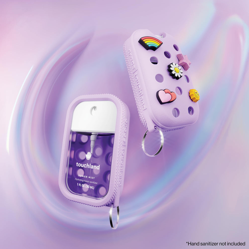 Touchland Mist Case Pixie Lavender side view for everyday carry