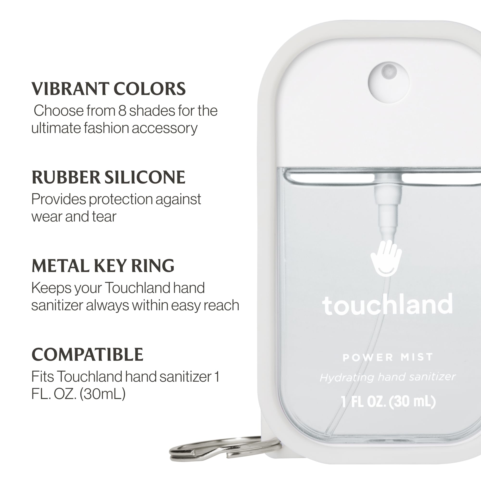 Touchland nine shades color collection shows versatile style options.