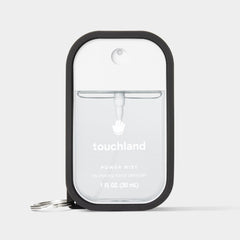 Close-up of Touchland silicone shell showing durable texture and smooth finish.