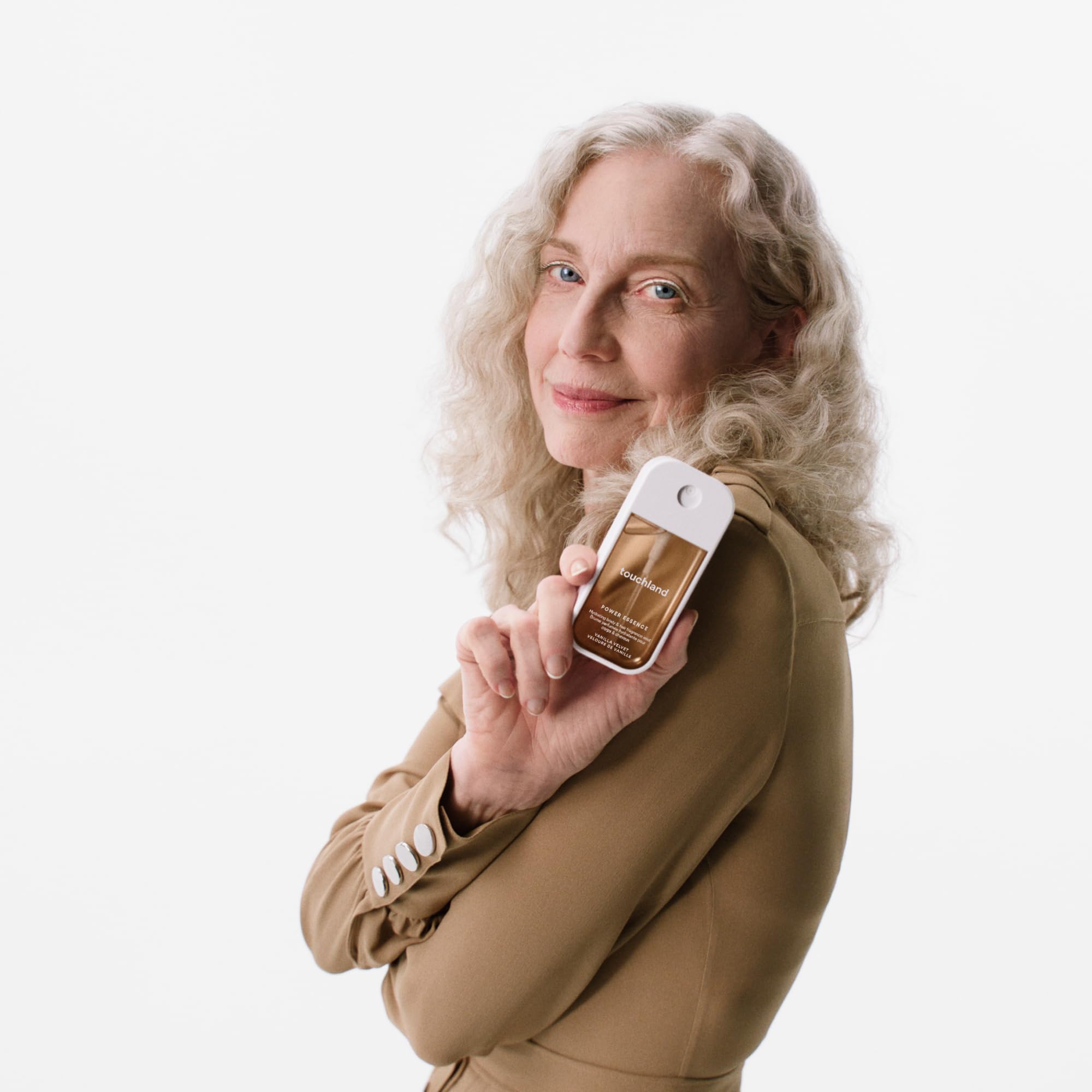 Touchland Vanilla Velvet layering scent encourages personalized fragrance combinations.