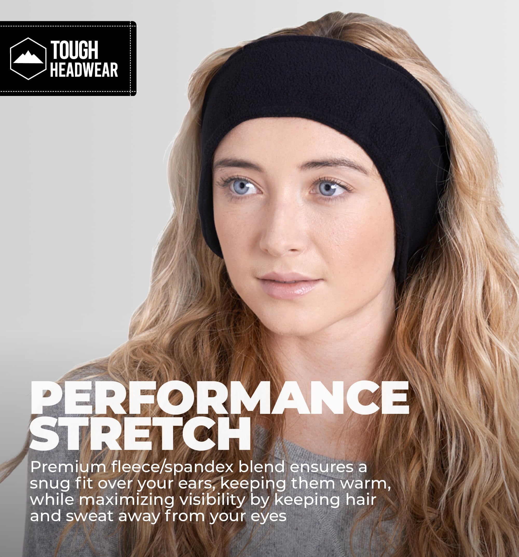 Tough Headwear detalle forro polar suave, tacto cómodo y calidez constante