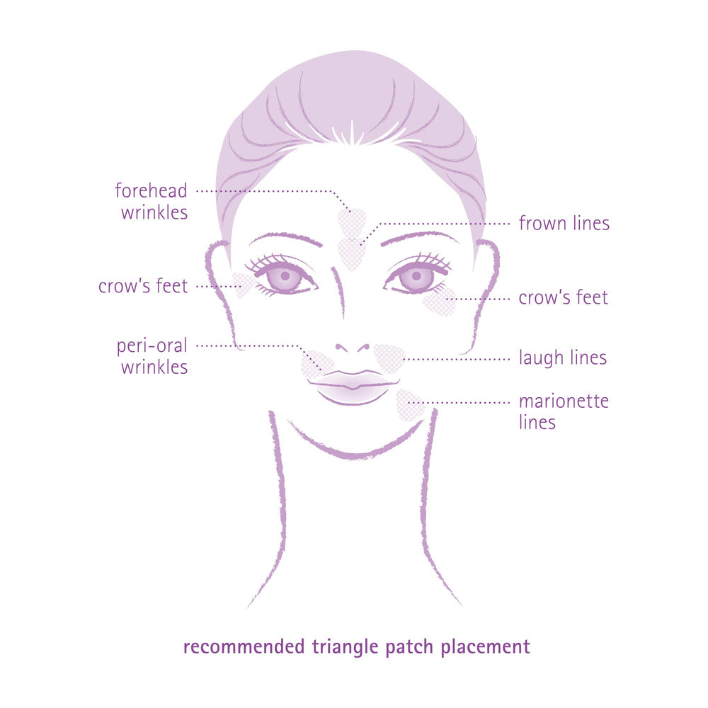 Toute Nuit patch smooths laugh lines with comfortable, nearly invisible wear.