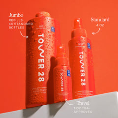 Tower 28 Jumbo SOS Daily Rescue packaging on display