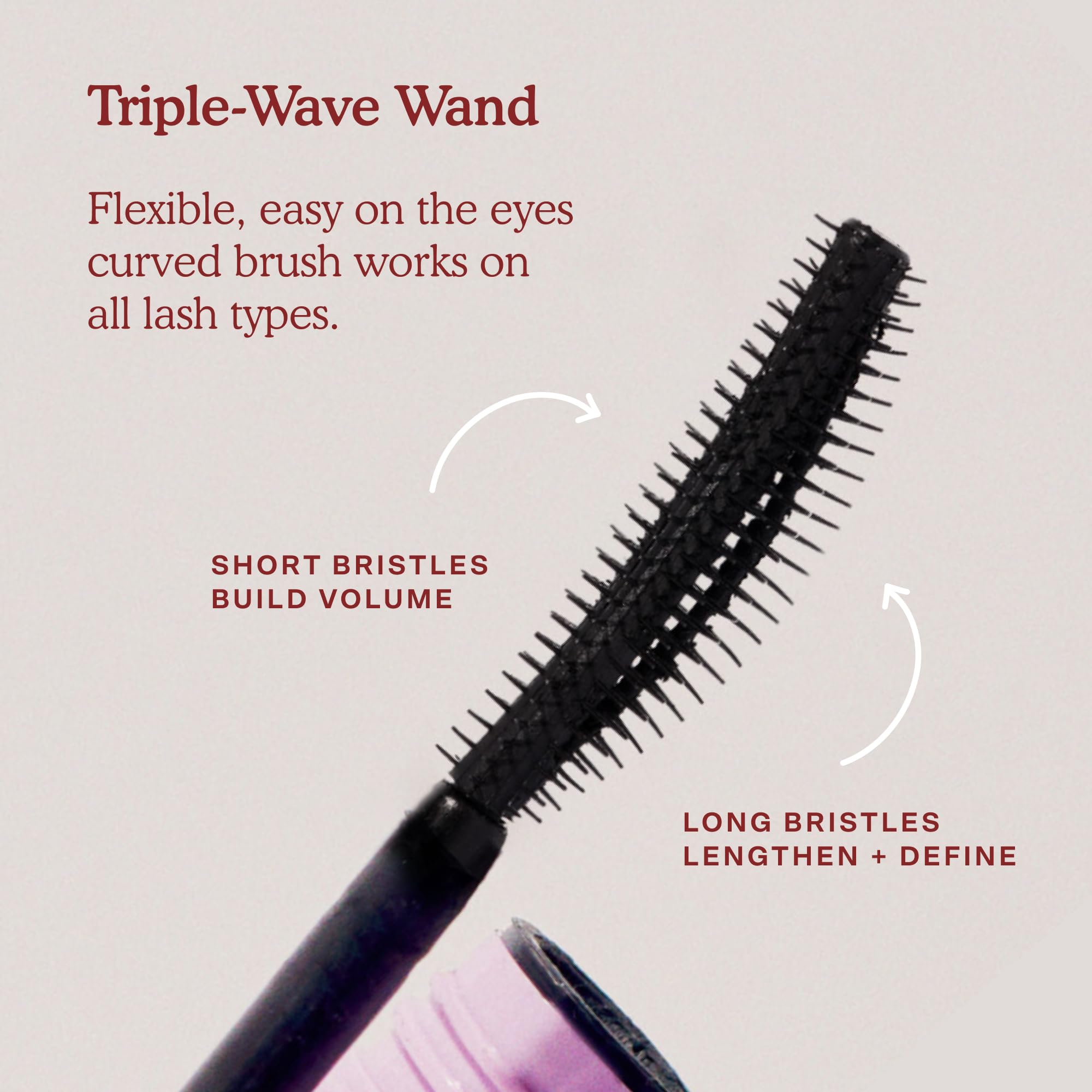 Tower 28 MakeWaves Mascara, apta para lentes de contacto y uso diario.