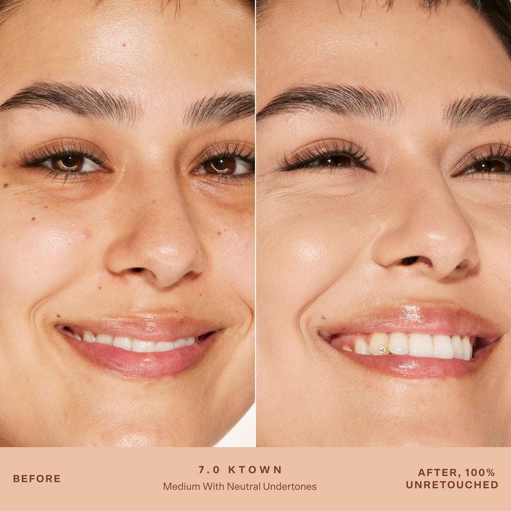 Tower 28 Swipe Serum Concealer KTOWN under-eye focus shows brightening potential
