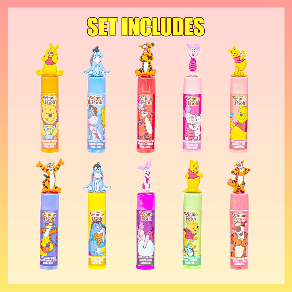 Townley Girl bálsamo labial Winnie Pooh topper 3D en estuche compacto para niñas