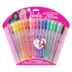 Townley Girl Barbie 16-piece glitter pen body art set packaging display for gifting