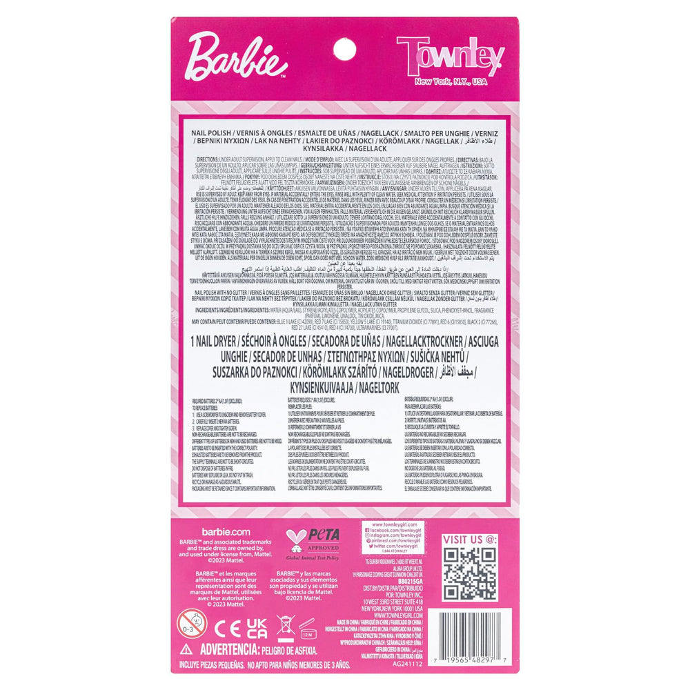 Barbie Townley Girl: empaque práctico para regalo o viaje.