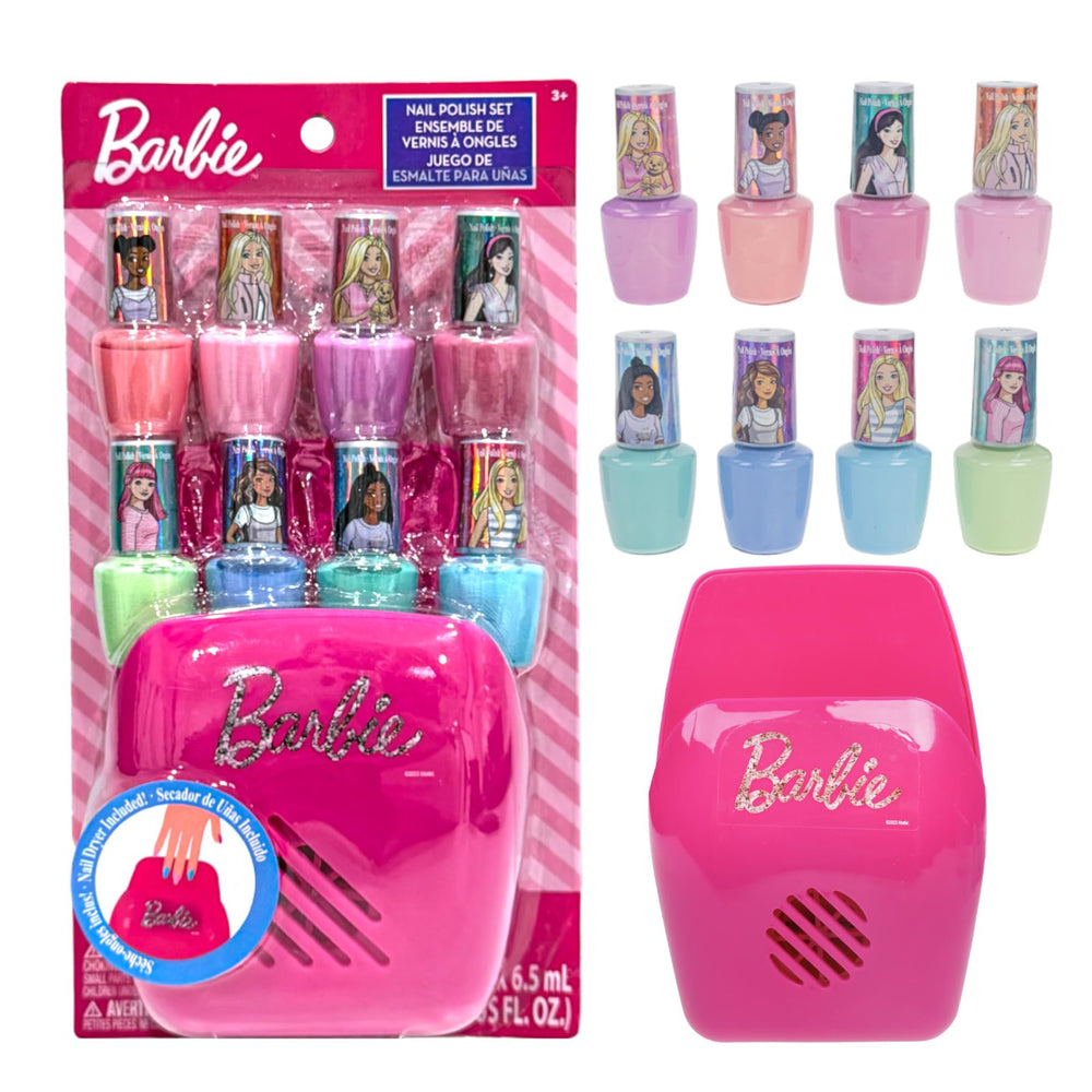 Barbie Townley Girl: esmaltes a base de agua para uñas, colores divertidos.