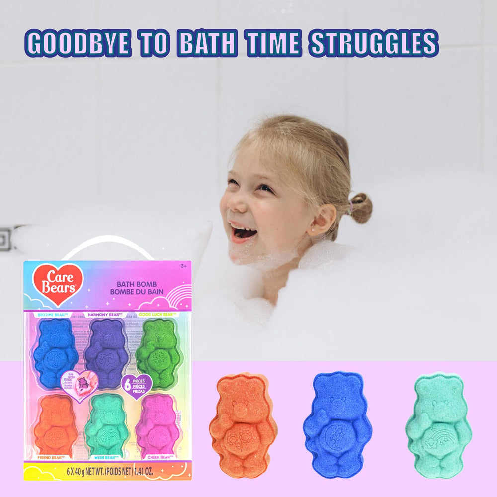 Townley Girl bath time fun with bright colors and gentle scent.