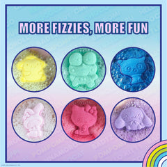 Townley Girl Cinnamoroll bomba de baño moldeada, burbujas suaves para niños