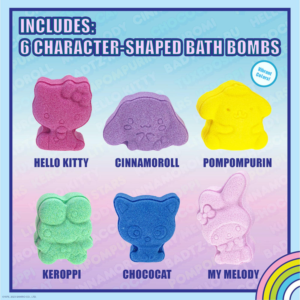 Townley Girl Keroppi bomba de baño en forma de personaje, colores brillantes