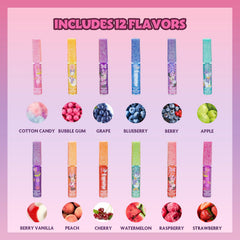 Brillos labiales Townley Girl sabor cereza para uso divertido