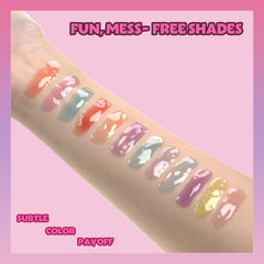 Brillos labiales Townley Girl sabor goma de chicle para fiestas