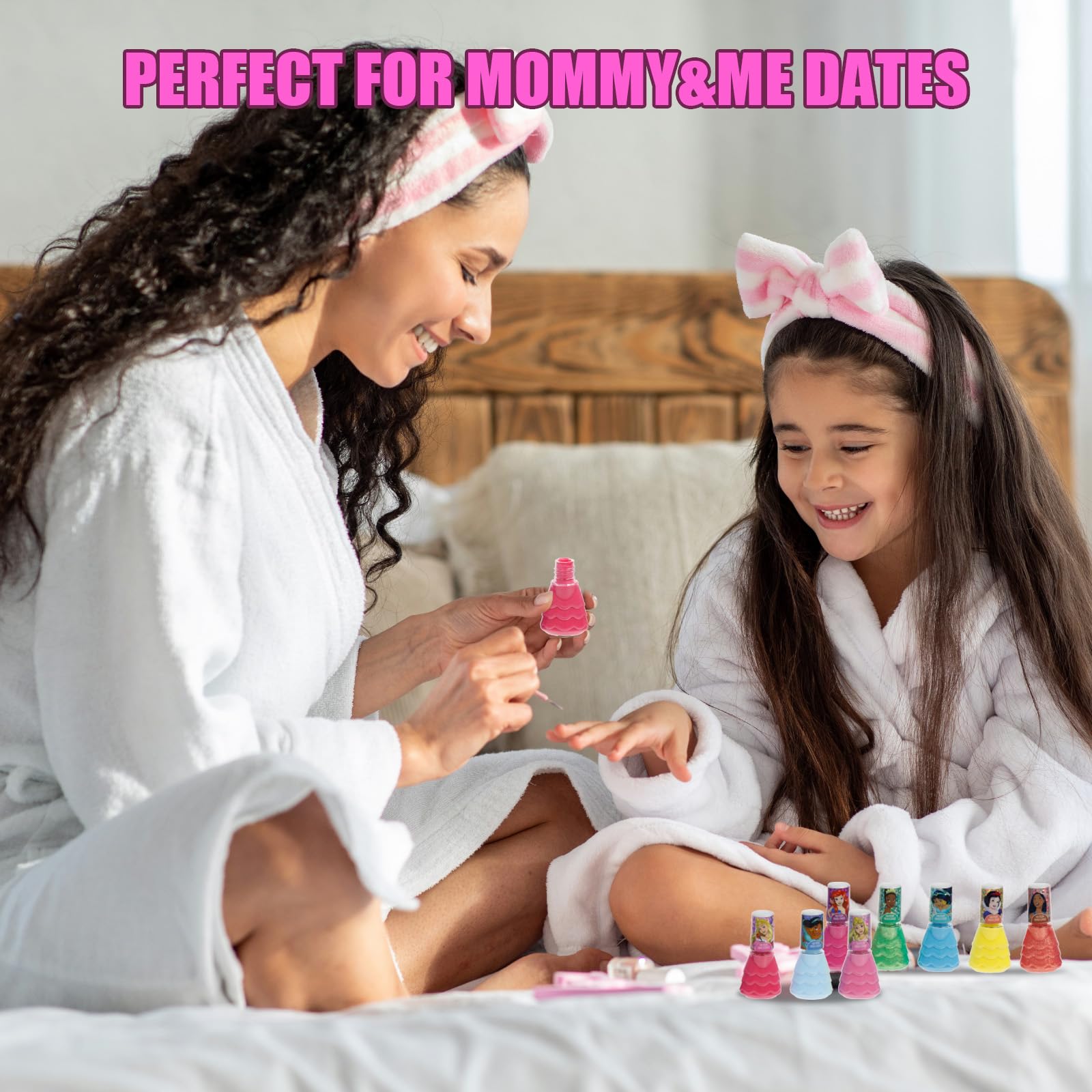 Townley Girl Kit de uñas para niñas, color y diversión segura.