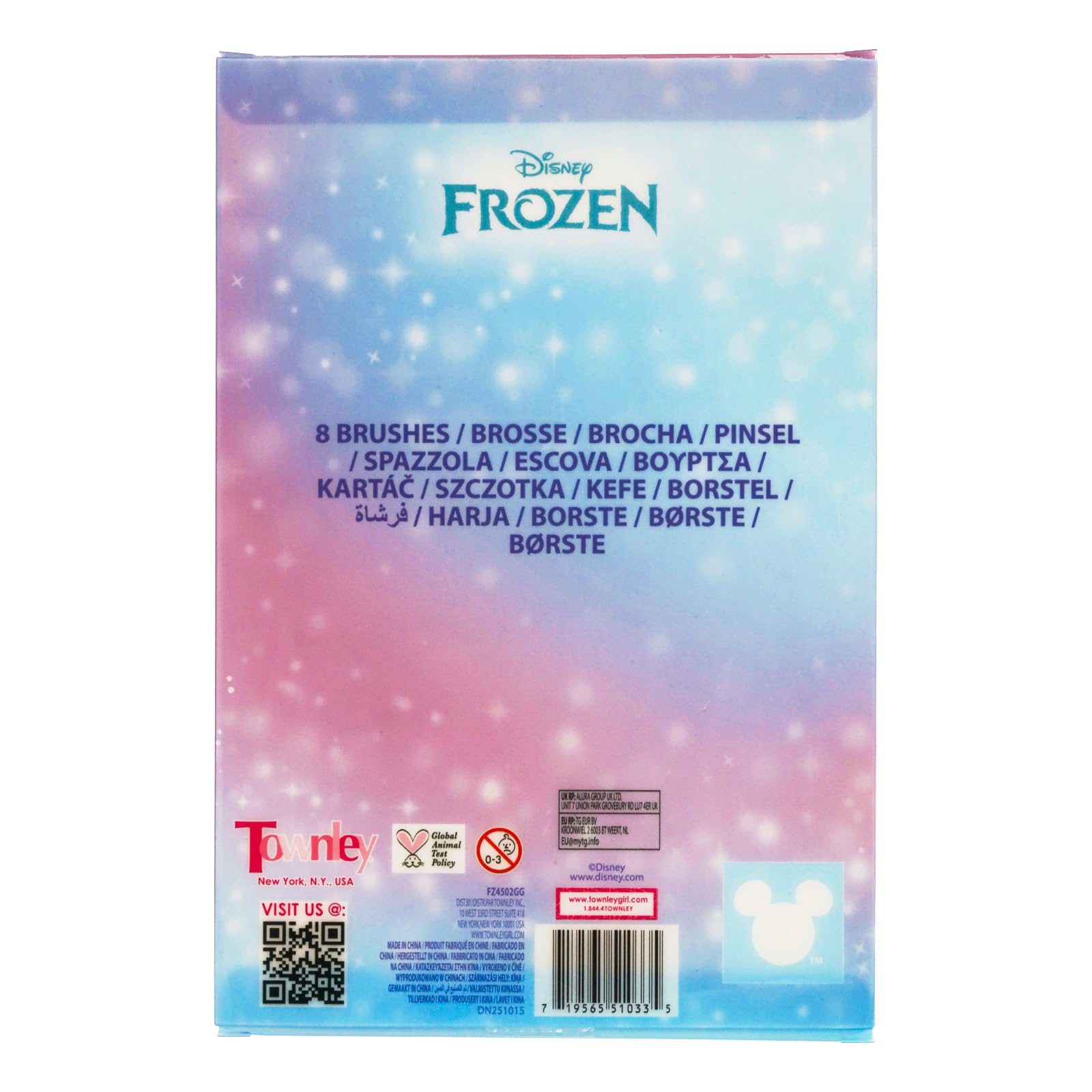 Townley Girl Frozen gift-ready packaging inspires imaginative play