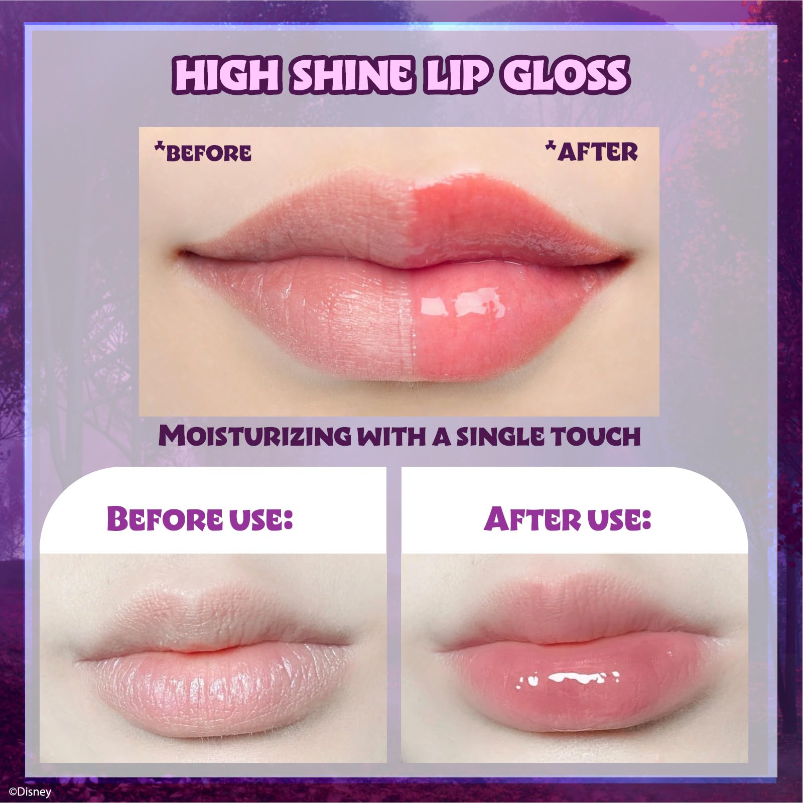 Textura suave y humectante que cuida labios durante el uso.