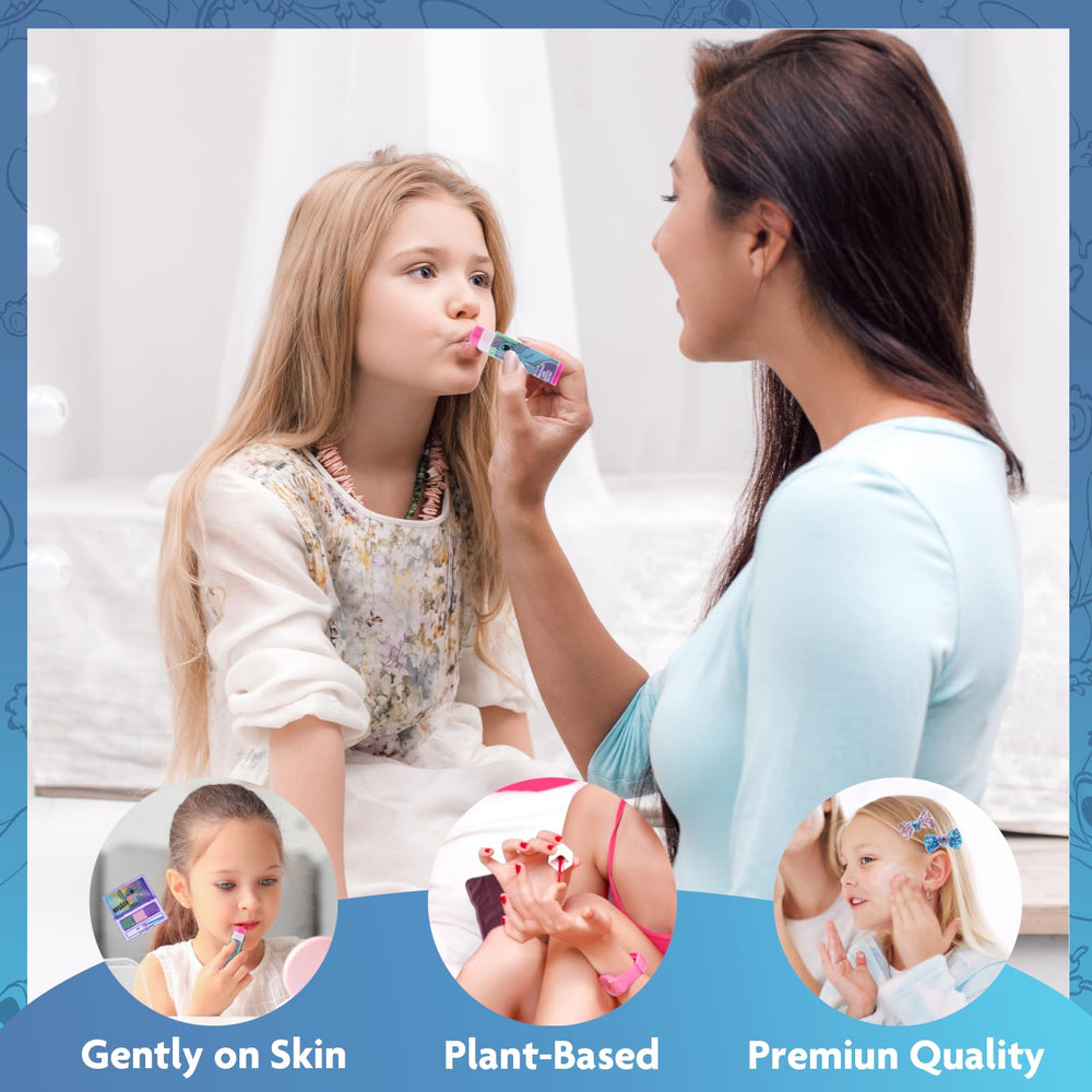 Townley Girl Disney Lilo y Stitch gloss púrpura, acabado translúcido.