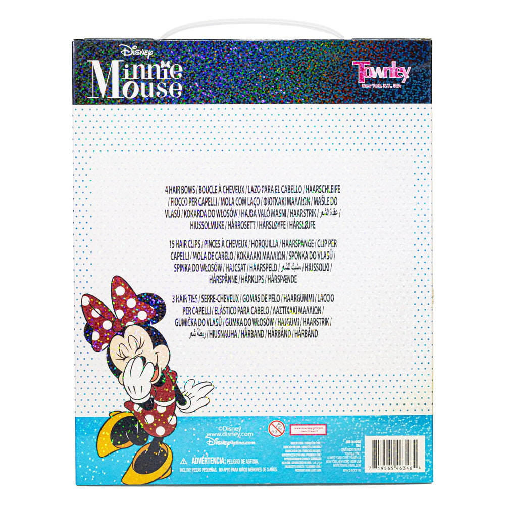 Townley Girl Minnie Mouse conjunto de accesorios para peinados diarios