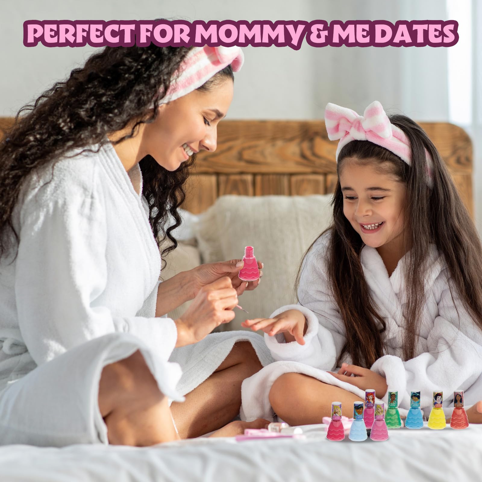Townley Girl Disney Princess, esmalte desprendible para retirar sin vapores