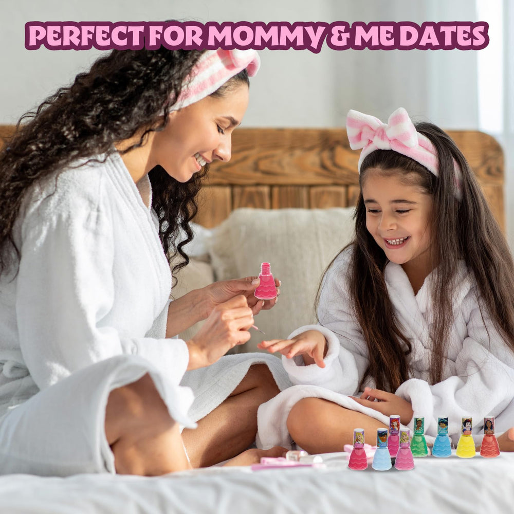 Townley Girl Disney Princess, esmalte desprendible para retirar sin vapores