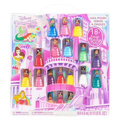 Townley Girl Disney Princess, set de 18 esmaltes para mezclar y crear looks