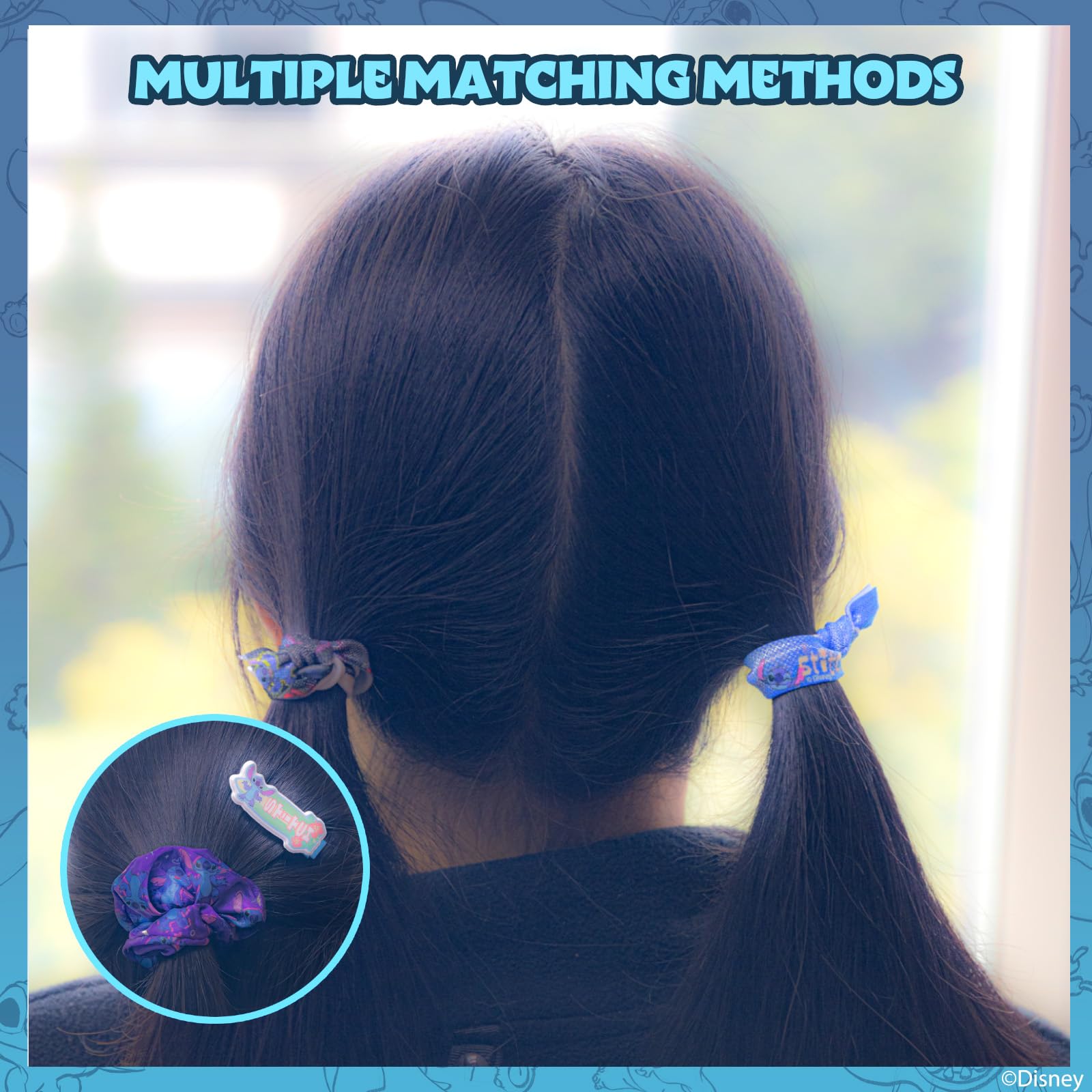 Conjunto de accesorios Stitch, estilo rápido y divertido para niñas.
