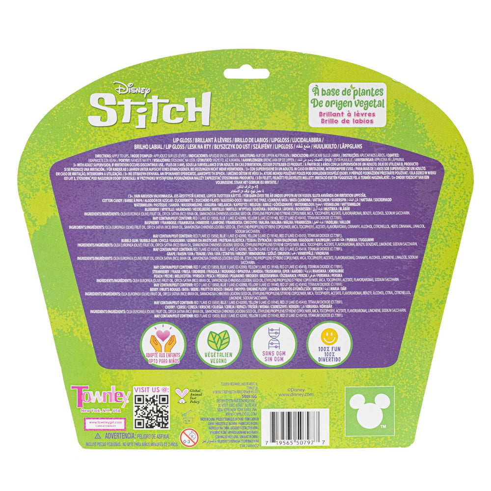 Townley Girl Disney Stitch personaje Stitch presente en el set de maquillaje