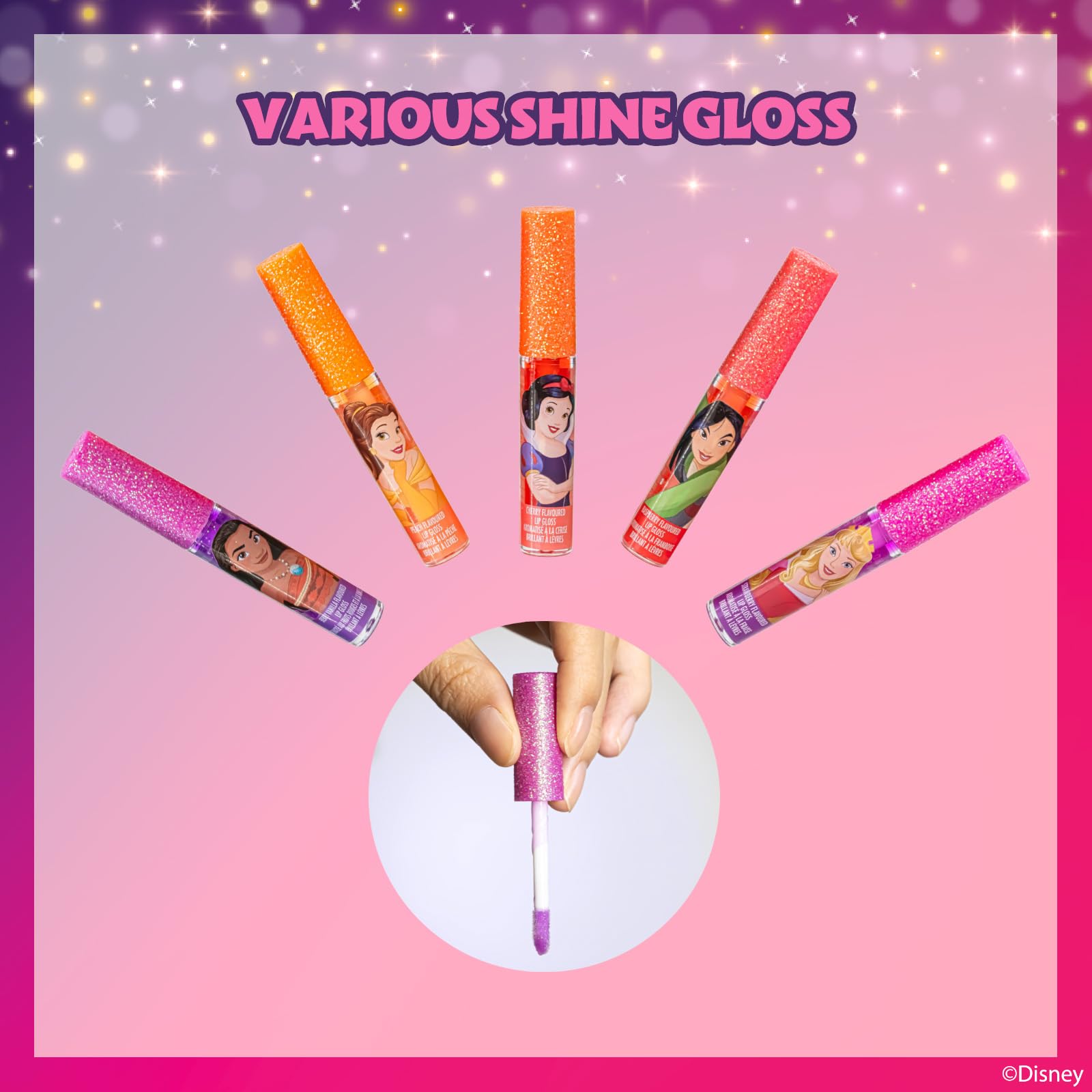 Estuche regalo Townley Girl, brillos labiales para fiestas y sorpresas