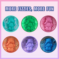Townley Girl Friend Bear bath bomb delivers color and fun.