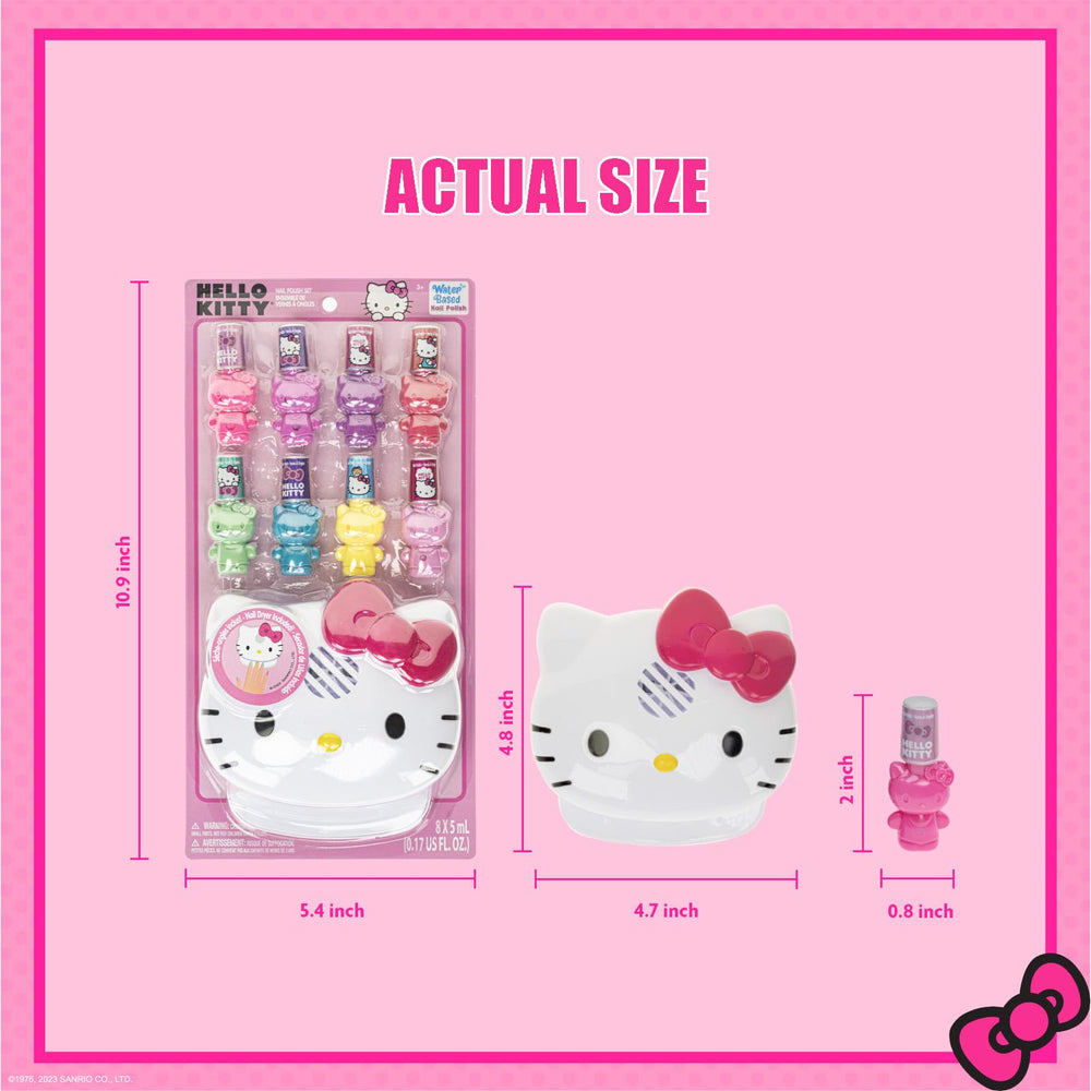 Townley Girl Hello Kitty: esmalte rosa opaco con acabado suave y duradero.