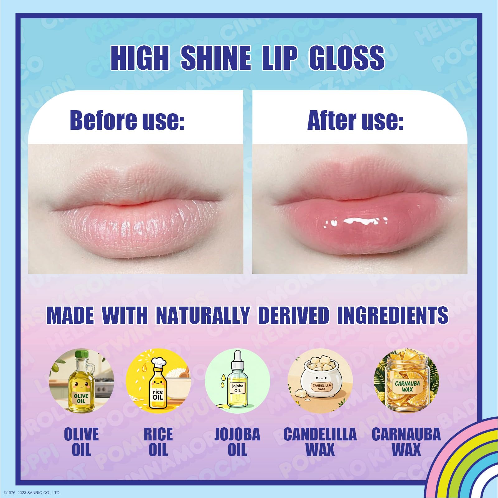 Townley Girl Hello Kitty gloss colors variety for playful makeovers and gifting