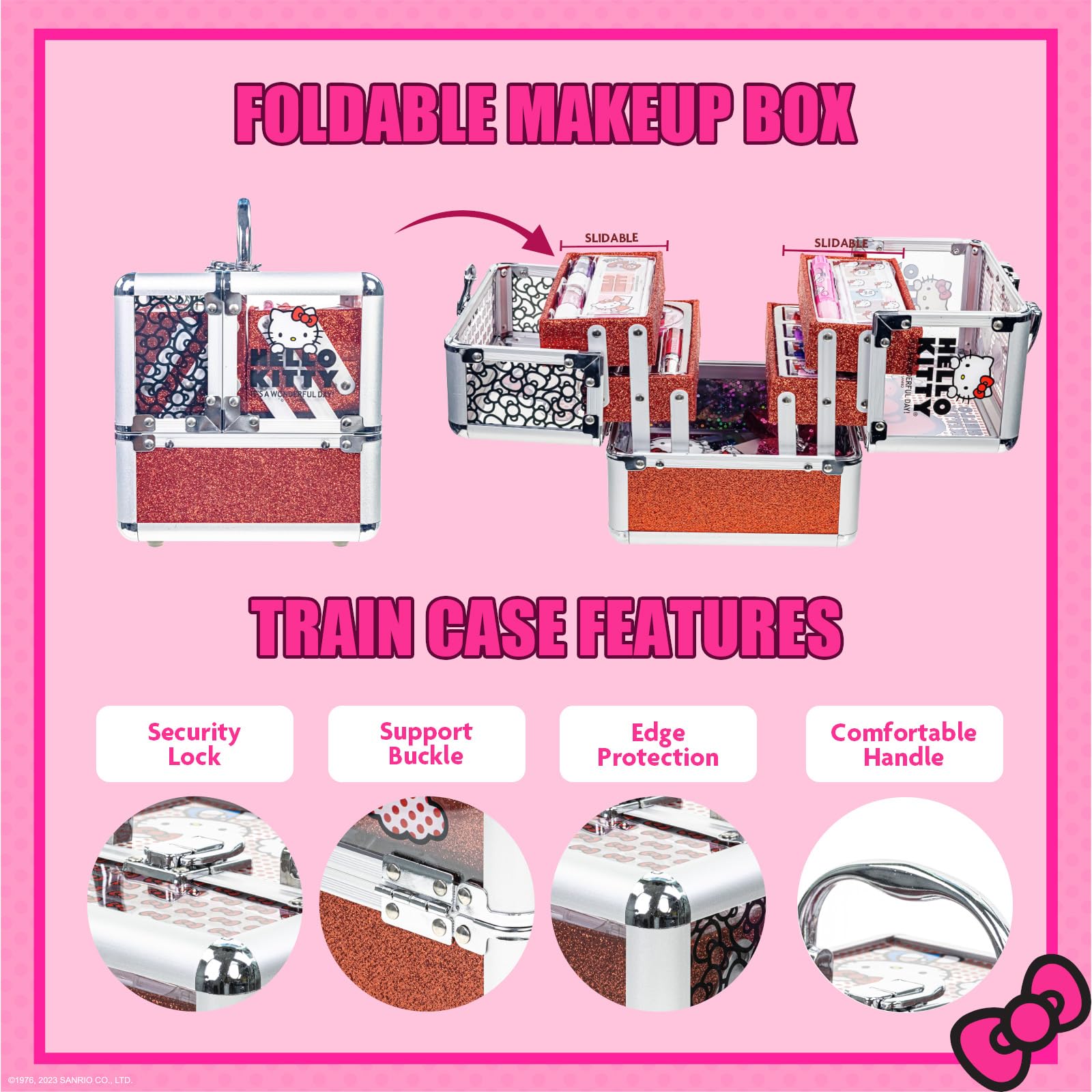 Townley Girl Hello Kitty hair accessories and scrunchies for cute hairstyles