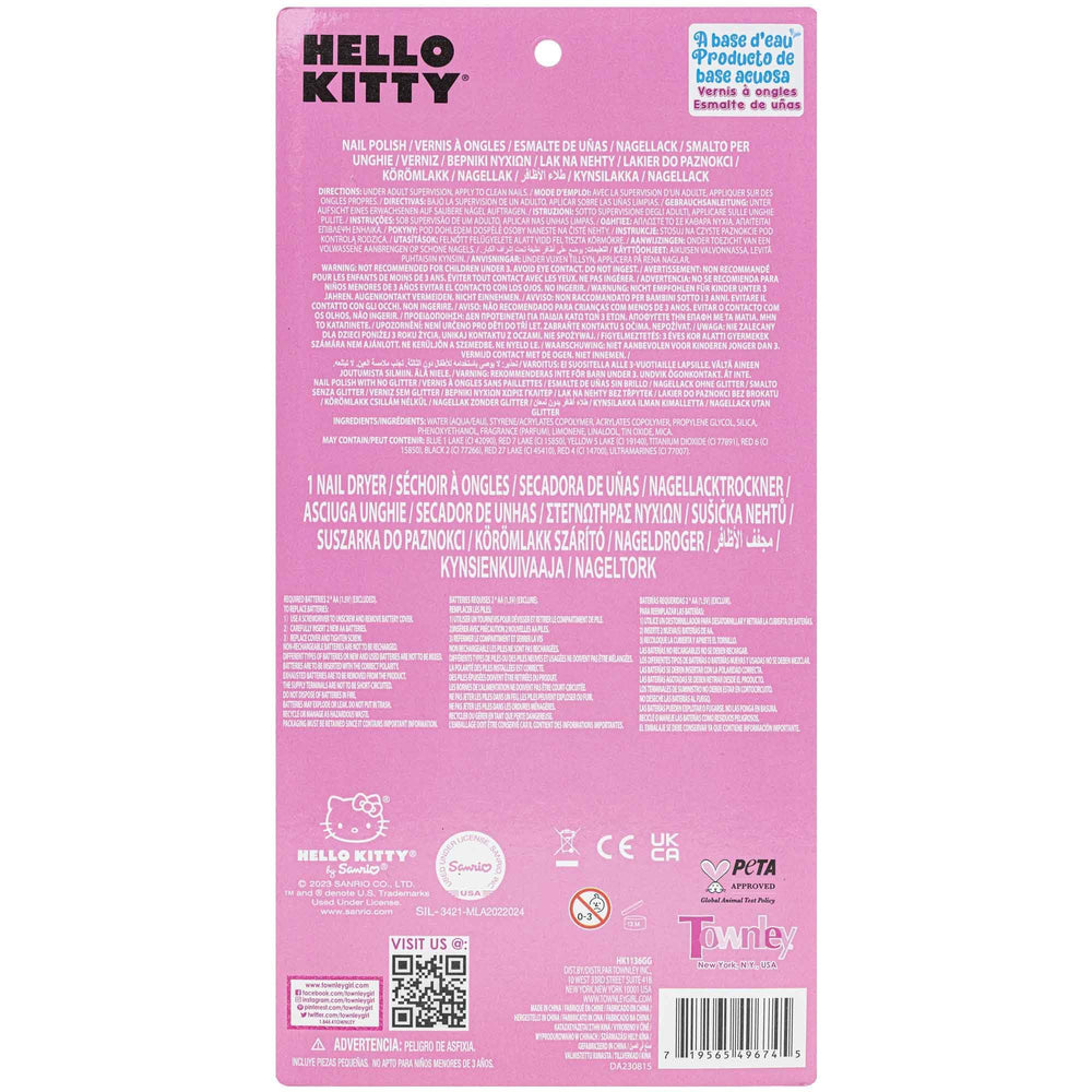 Townley Girl Hello Kitty: conjunto de juego spa para niñas curiosas.