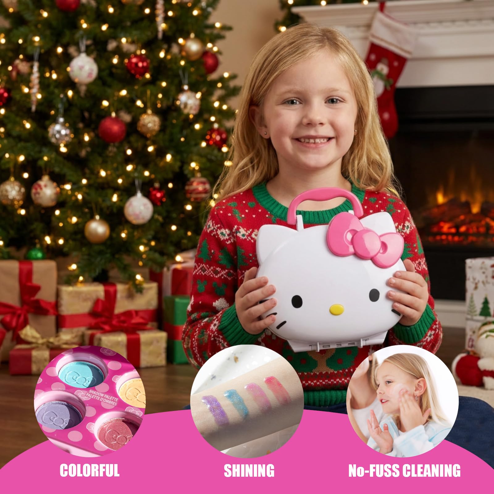 Townley Girl Hello Kitty safe for ages 3 and up during pretend play