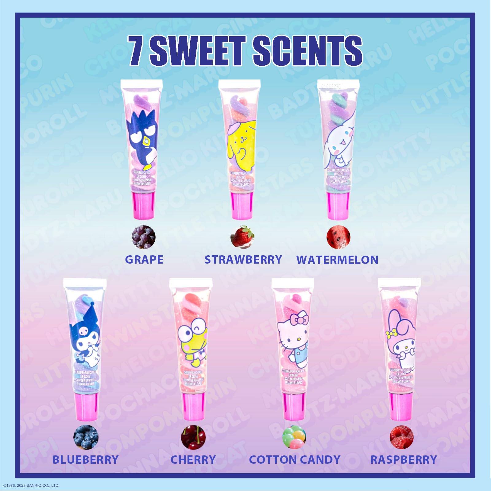 Townley Girl Hello Kitty party favors gloss set ideal for birthdays